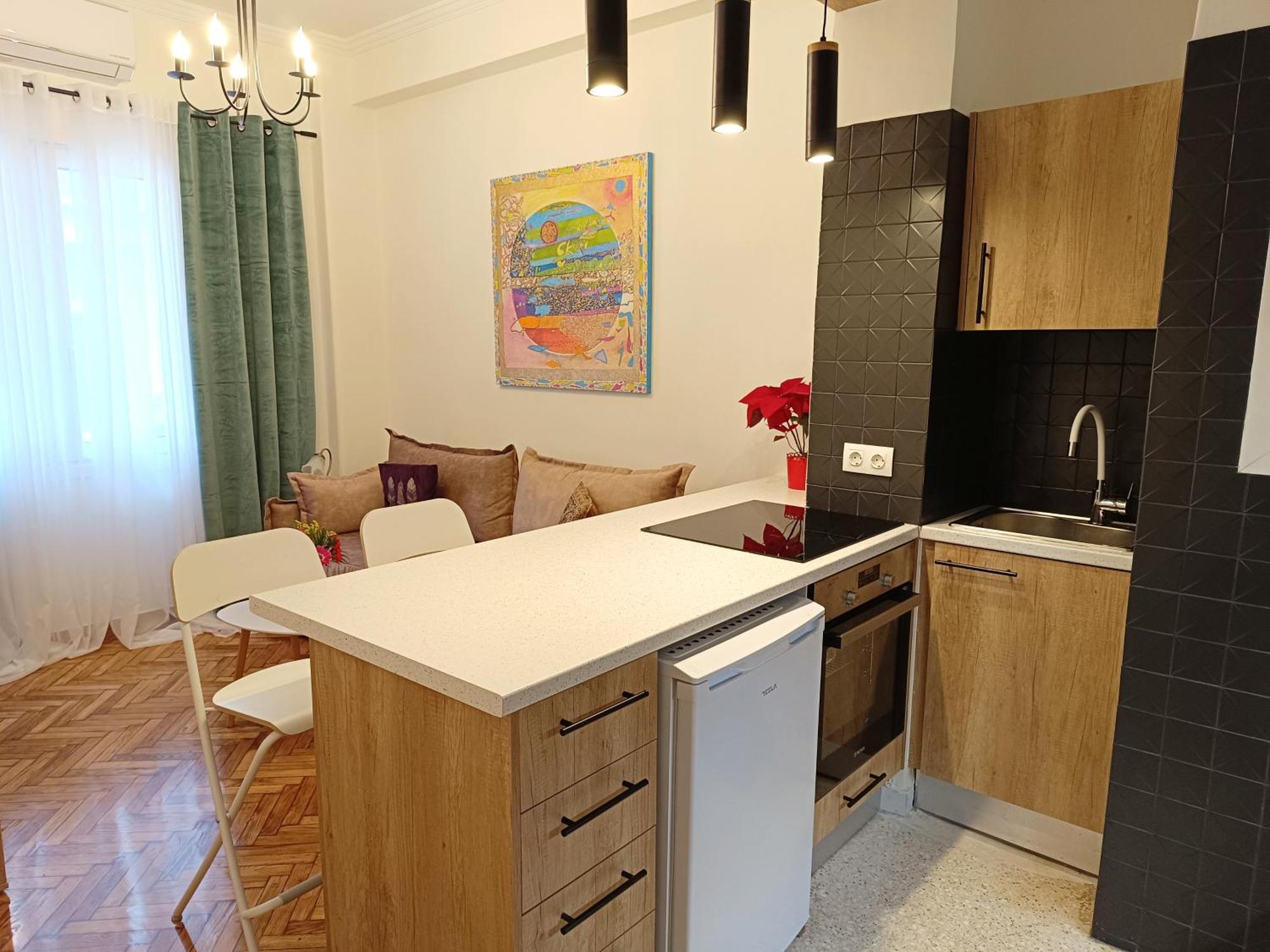 Golden Apartment In Victoria Афіни Екстер'єр фото